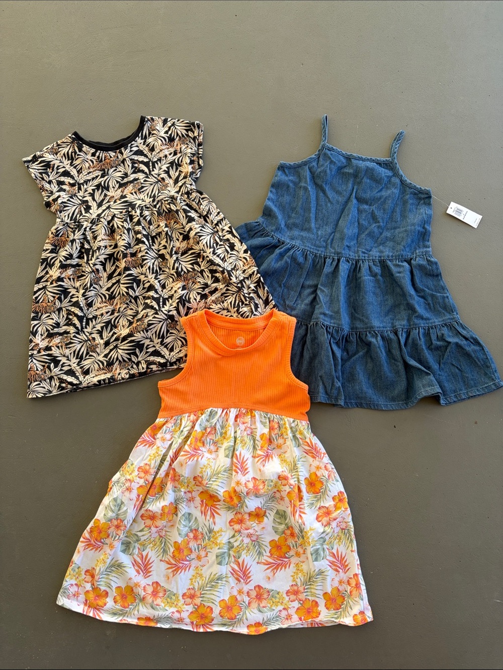 Old Navy and Wonder Nation Girls 4T Dress Bundle